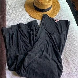 Maxi Dress with Ruched Side Detailing